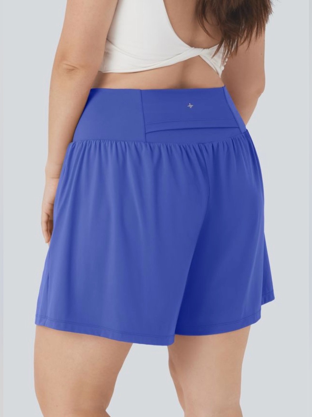 SoftlyZero™ Airy Super High Waisted 2-in-1
InstantCool Yoga Plus Size Shorts 7" - Picture 2 of 6